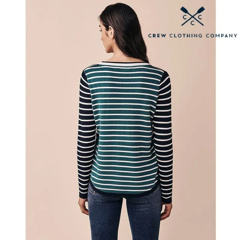 Crew Clothing Mix Stripe Jumper -1