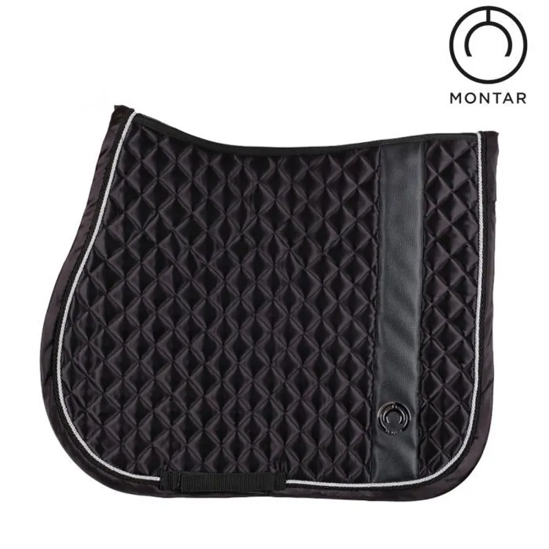 Montar Modena Jump Satin Saddlepad - Black