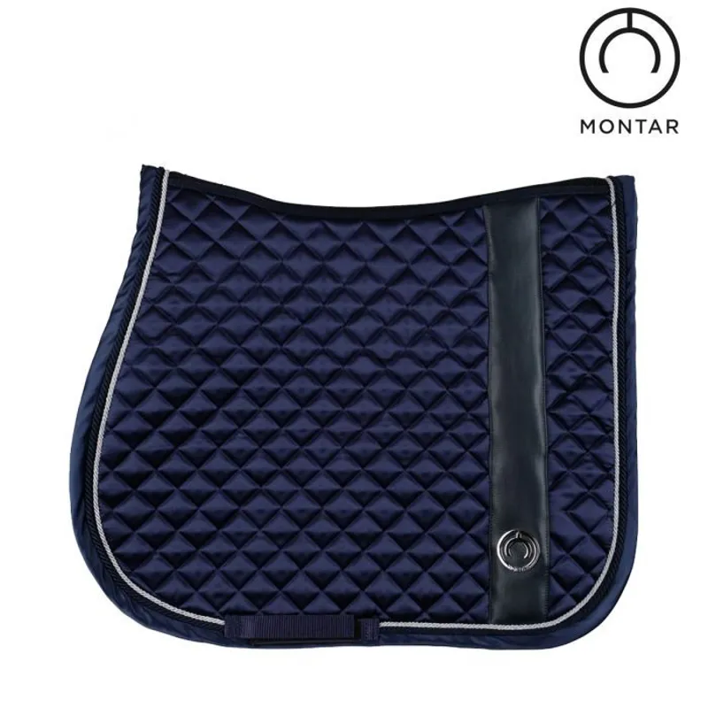 Montar Modena Jump Satin Saddlepad - Navy