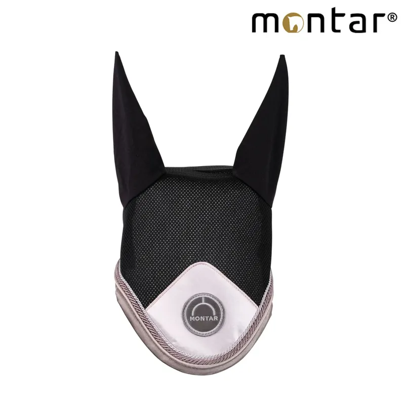 Montar Deluxe Fly Hood - Black/Lilac