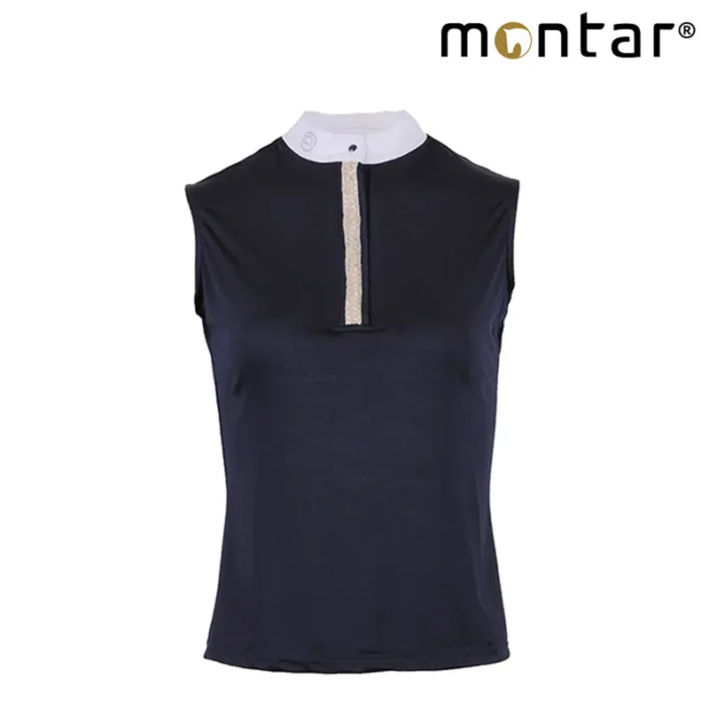 Montar Sigrid Pearl Yoke Competition Shirt - Navy