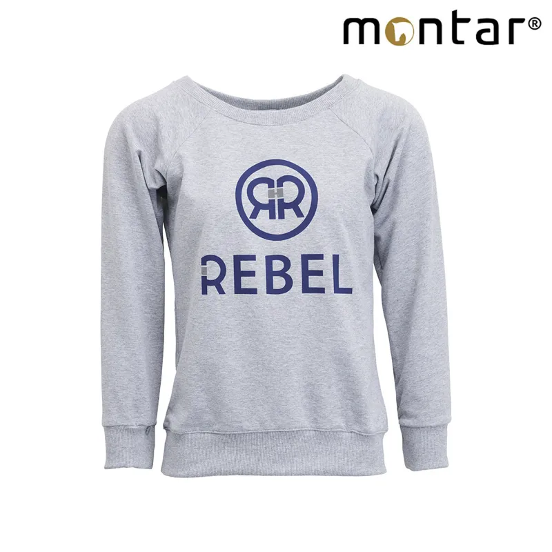 Montar Rebel Stella Sweatshirt - Grey