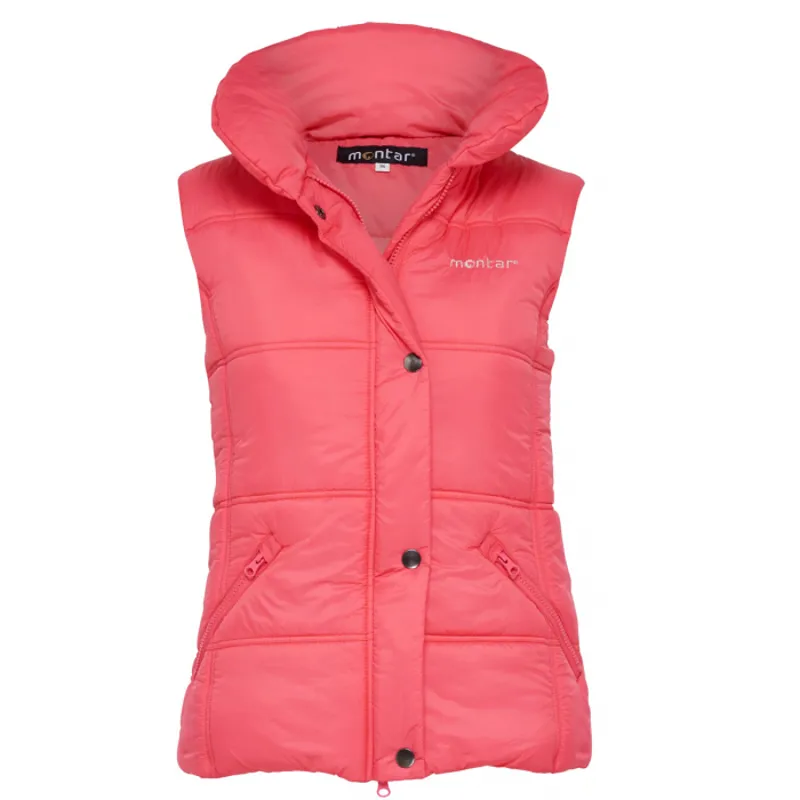 Montar Ladies Padded Gilet - Melon-1