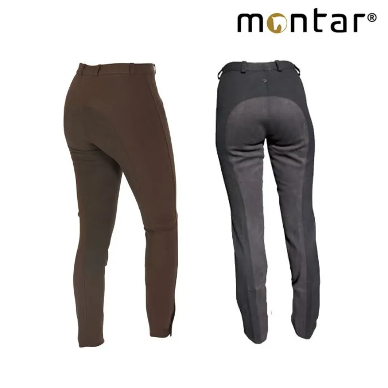 Montar Dylan Mens Full Seat Breeches - Chocolate