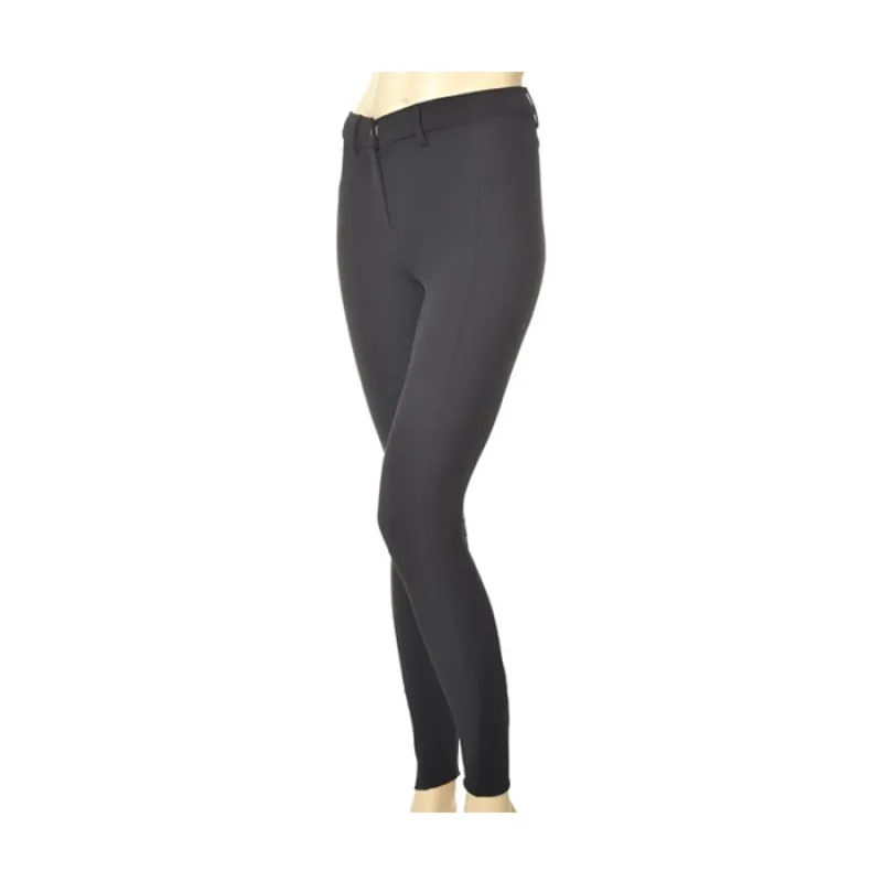 Montar Ellen Ladies Full Silicone Seat Breeches - Black