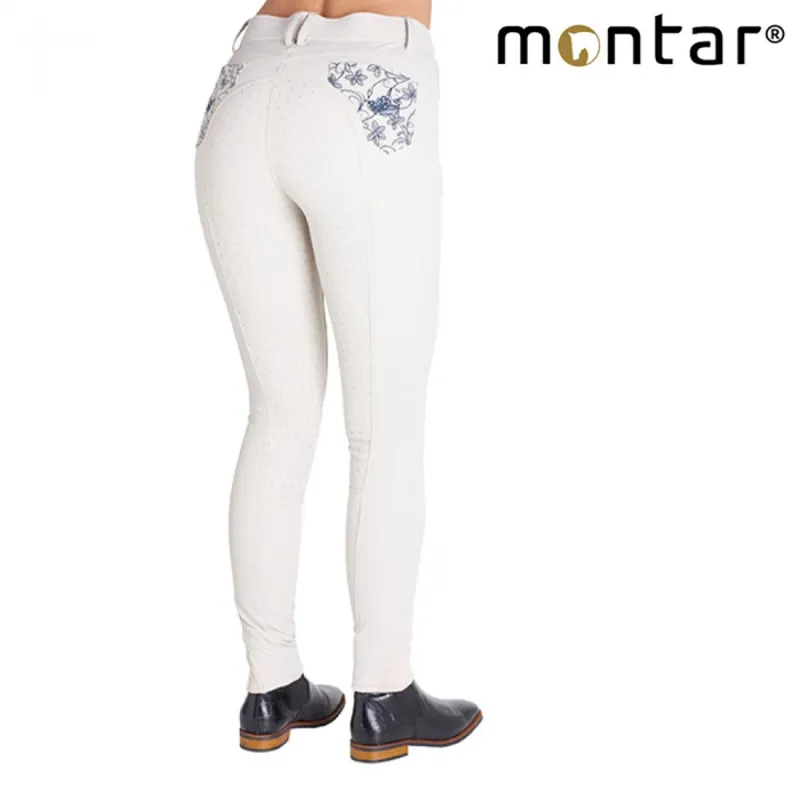 Montar Ellie Crown Ladies Breeches - Beige
