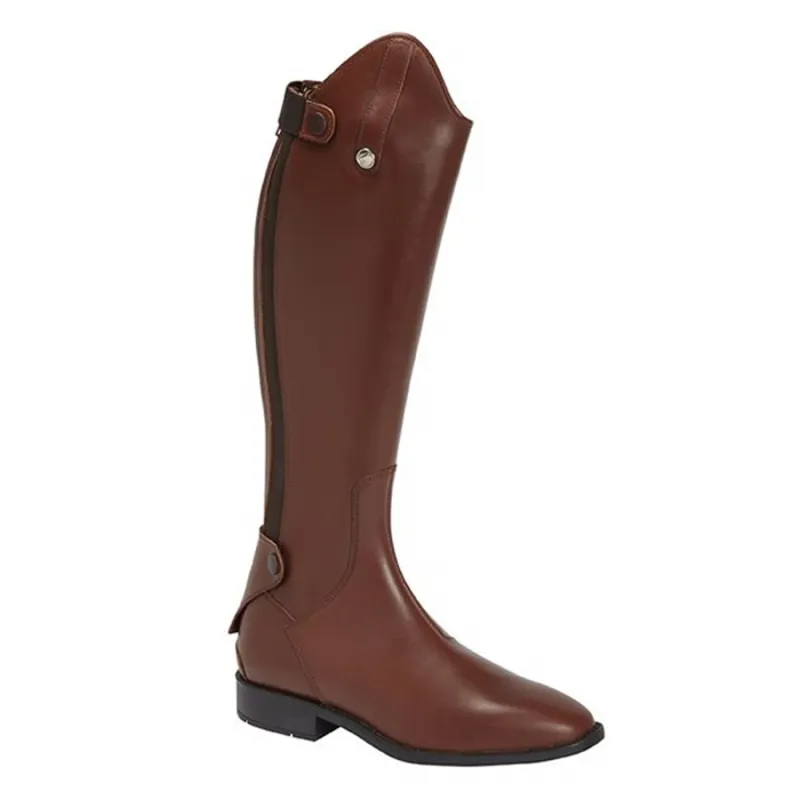 Montar High Long Soft Riding Boots - Calf PS - Cognac-2