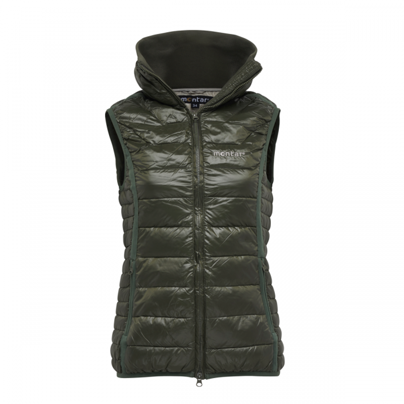 Montar Sophie Light Down Vest - Olive