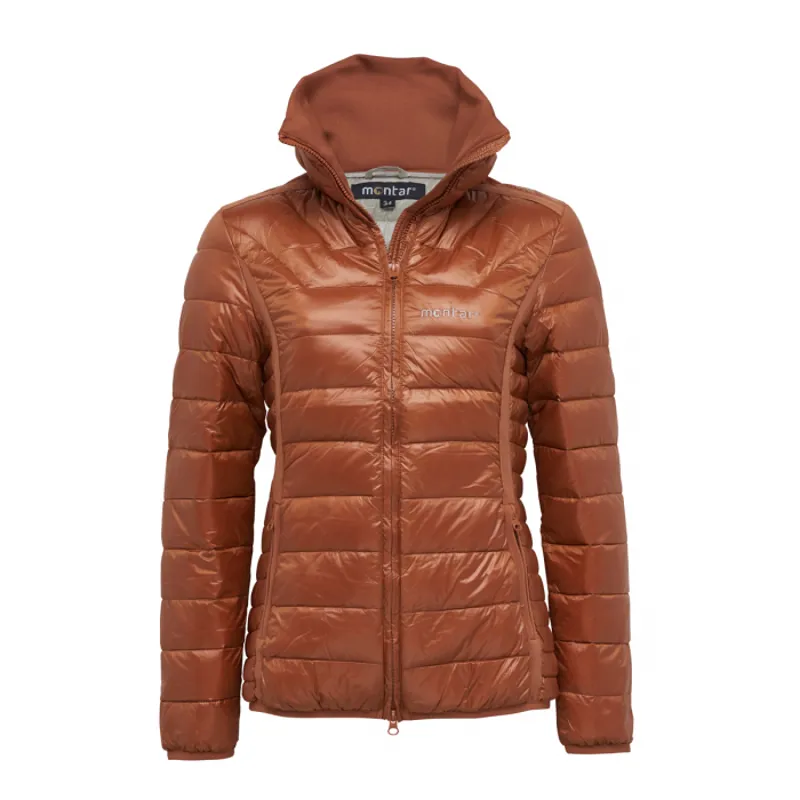 Montar Sophie Ladies Light Down Jacket - Burnt Orange