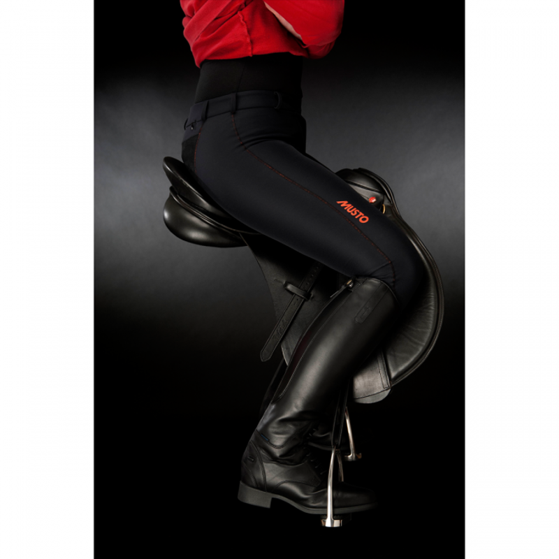 Musto Activeseam Softshell Ladies Breeches - Black-2