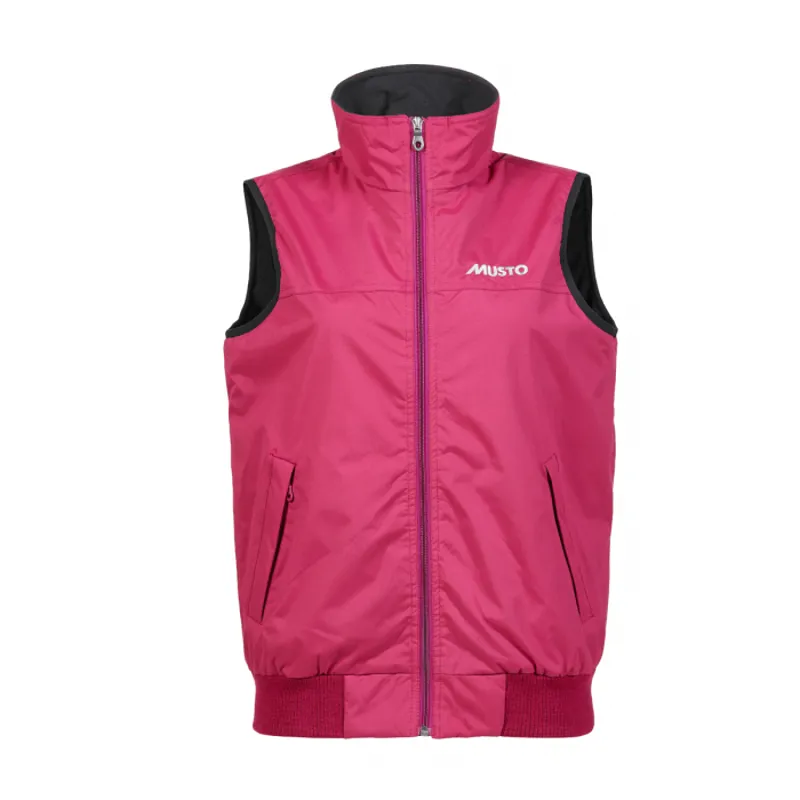 Musto Ladies Snug Gilet - Sangria-1