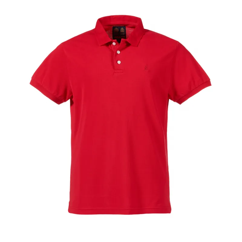Musto Flyer Mens Polo Shirt - Tango Red-1