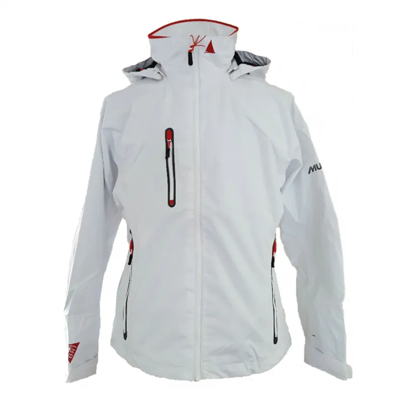 Musto Sardinia BR1 Ladies Jacket - White/True Red