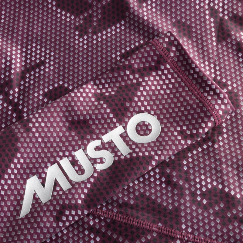 Musto Printed Ladies X Country Top - Damson-3