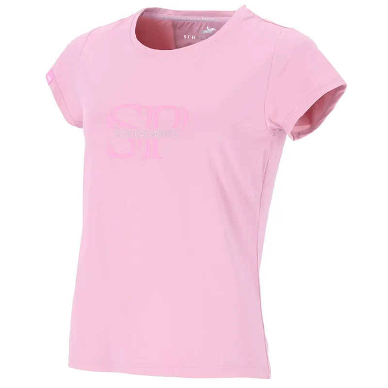 Schockemohle Ladies SPNele Style T-Shirt - Dusty Pink