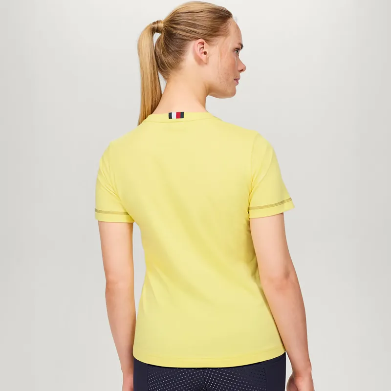 Tommy Hilfiger Women's Newport Graphic T-Shirt - Citron Ella-2