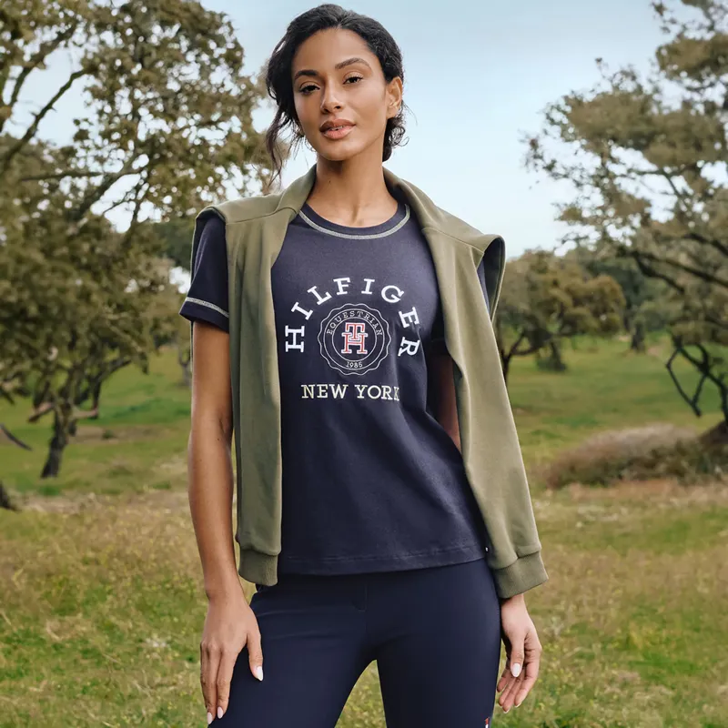Tommy Hilfiger Women's Newport Graphic T-Shirt - Desert Sky-4