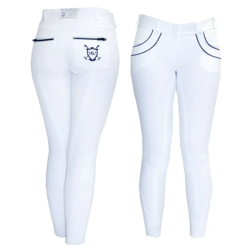 Horseware Ladies Nina Full Seat Breeches - White