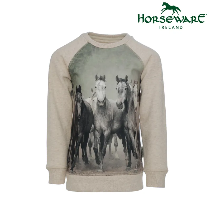 Horseware Girls Sweatshirt - Oatmeal