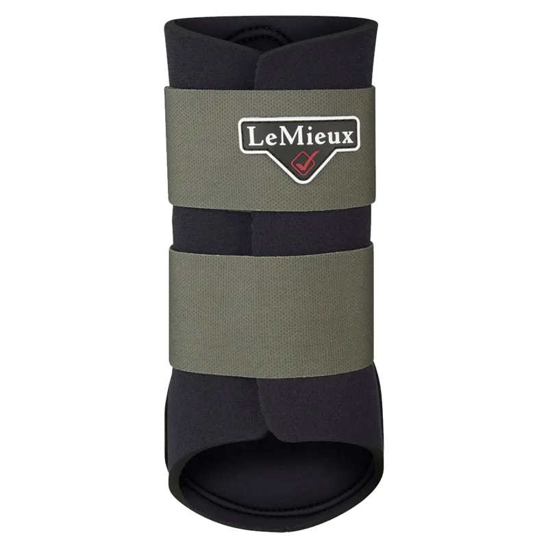 LeMieux Grafter Brushing Boot - Olive