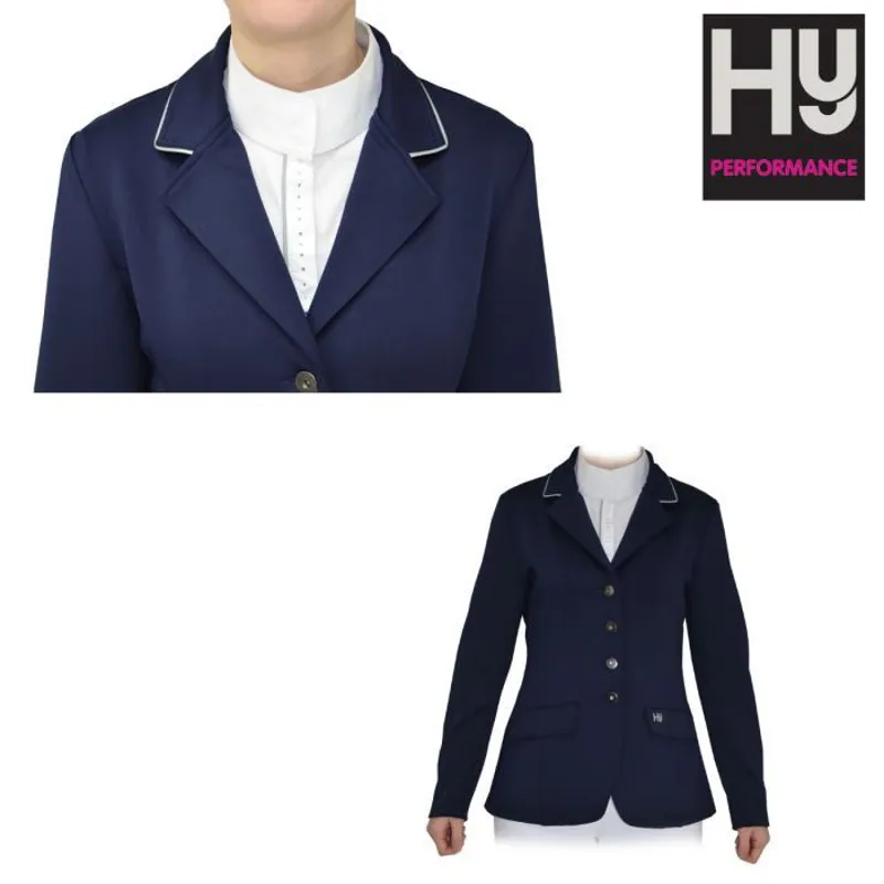 HyFASHION Olympic Ladies Showerproof Competition Jacket - Navy