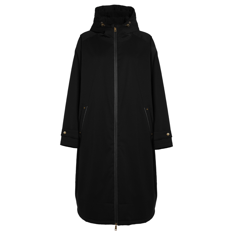 Holland Cooper One-Size Waterproof Coat - Black-6