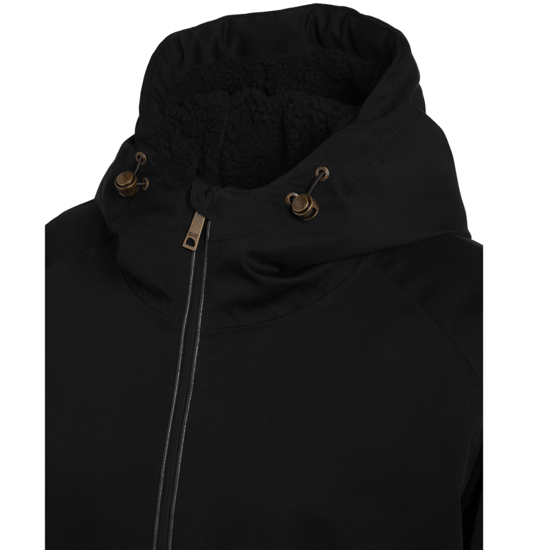 Holland Cooper One-Size Waterproof Coat - Black-11