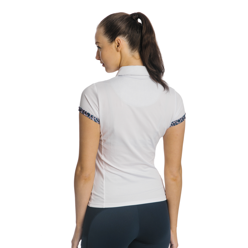 Horseware Orla Technical Polo Shirt - White-1