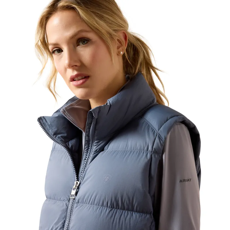 Ariat Women's UltraPuff  Down Vest - Grisaille-2