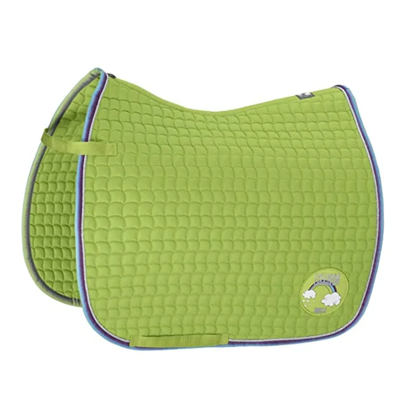 Eskadron Cotton Saddlecloth Young Stars SS20 - Kiwi-Green