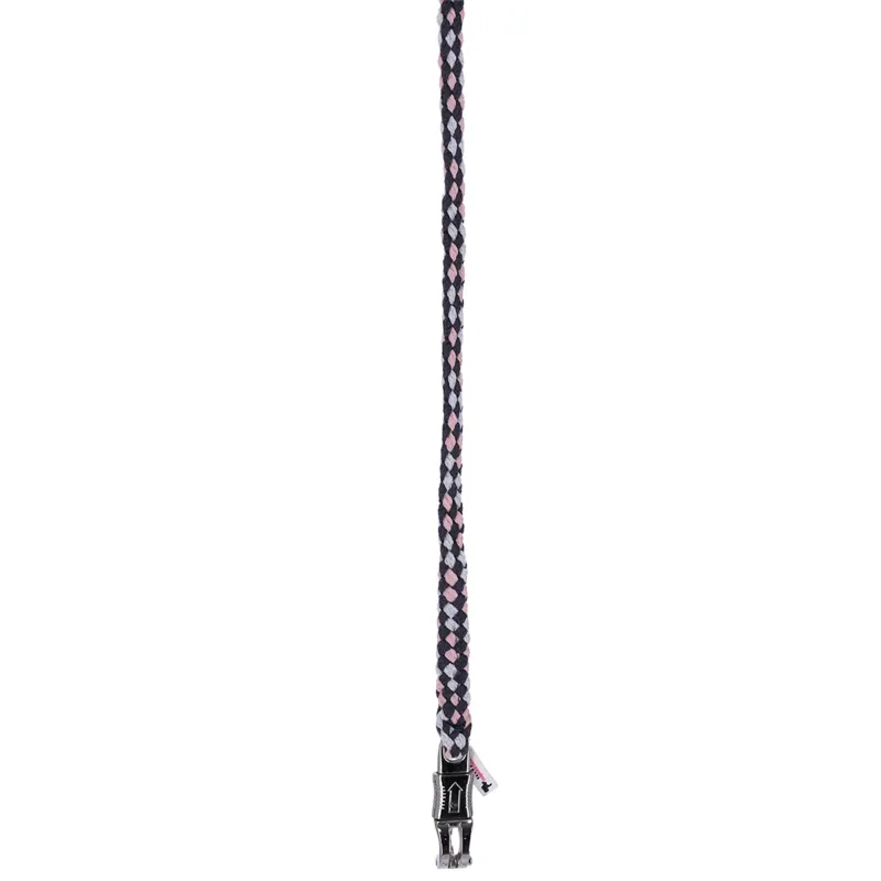 Schockemohle SP Panic Style Leadrope - Dark Grey/Pink