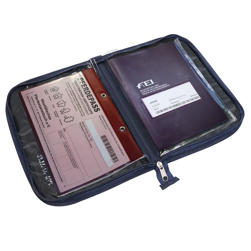 Eskadron Equine Passport Folder - Navy-1