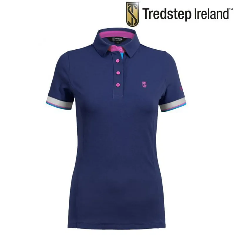 Tredstep Ladies Performance Polo Shirt - Classic Navy