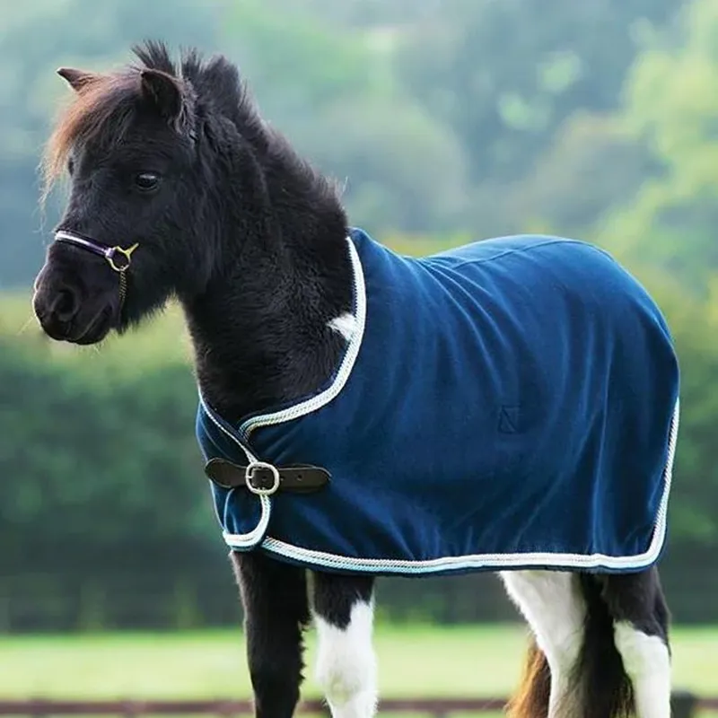 Horseware Amigo Petite Show Rug - Navy/Silver