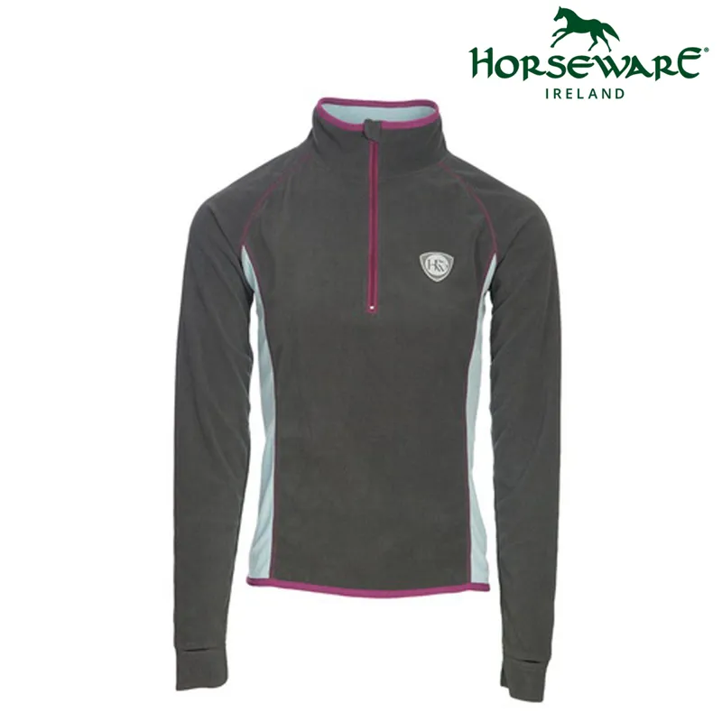 Horseware Fiona Half Zip Ladies Fleece - Pewter