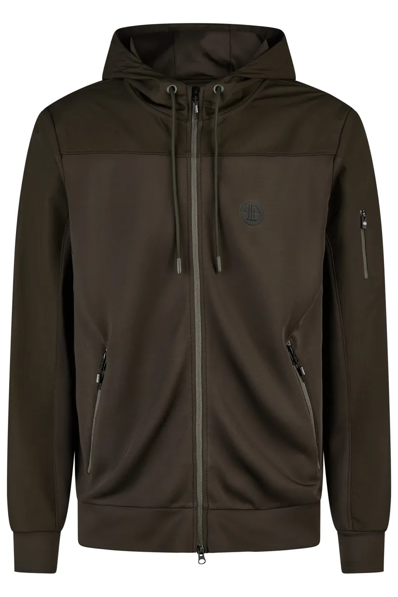 Pikeur Athleisure Men's Hoody Jacket - Olive Green