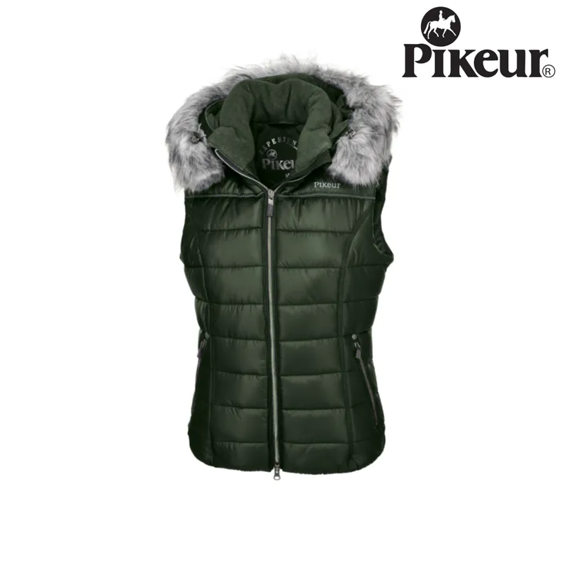 Pikeur Amica Ladies Gilet - Pine Green