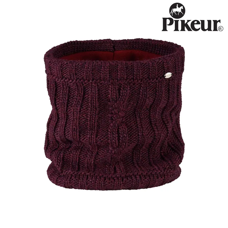 Pikeur Knitted Neck Warmer - Wine