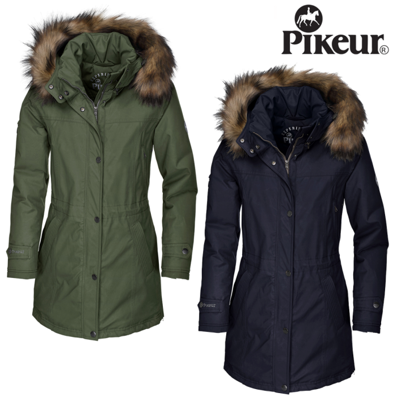 Pikeur Omira Ladies Parka - Moss-3