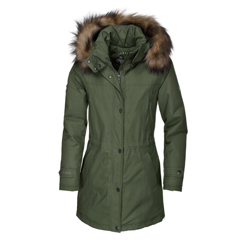 Pikeur Omira Ladies Parka - Moss-4
