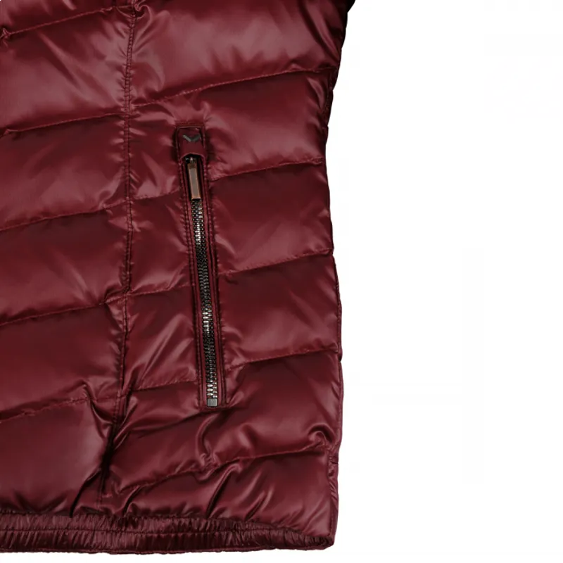 Pikeur Tabelle Ladies Down Jacket - Mahogany Red-2