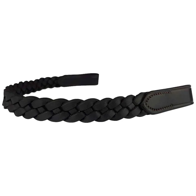 Ecorider Plaited Browband - Black 