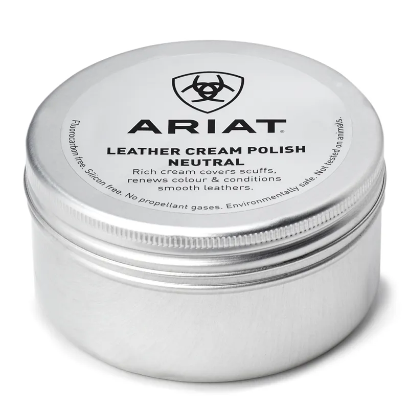 Ariat Leather Cream Polish - Neutral - 100ml