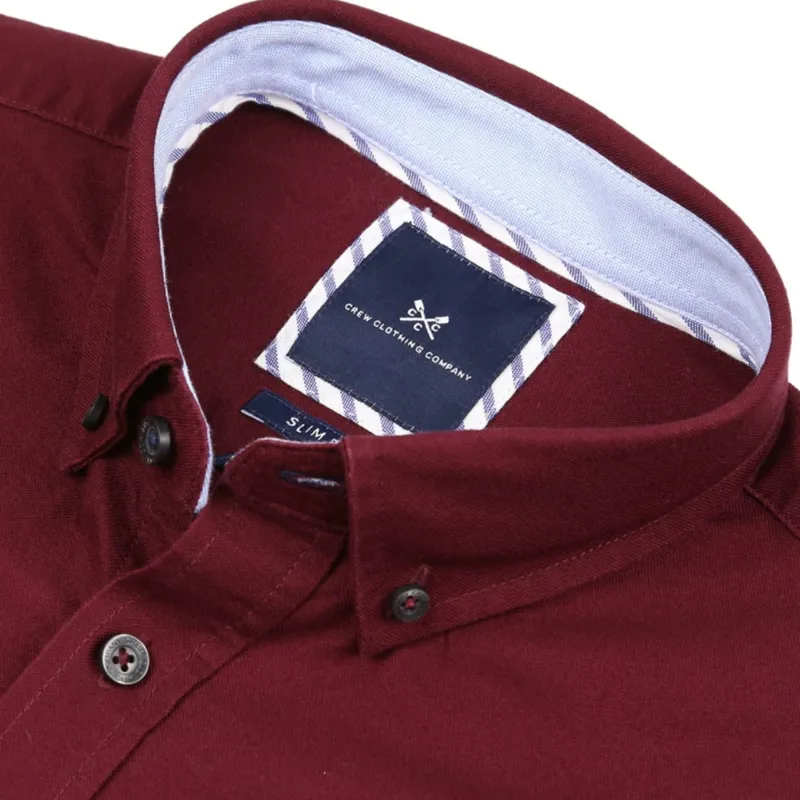 Crew Clothing Mens Crew Slim Oxford Shirt - Port Royale-1