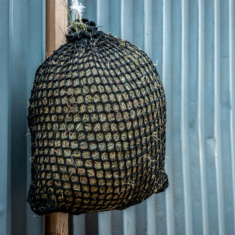 Equilibrium PortionPacer Haynet Slow Feeder - Black-5