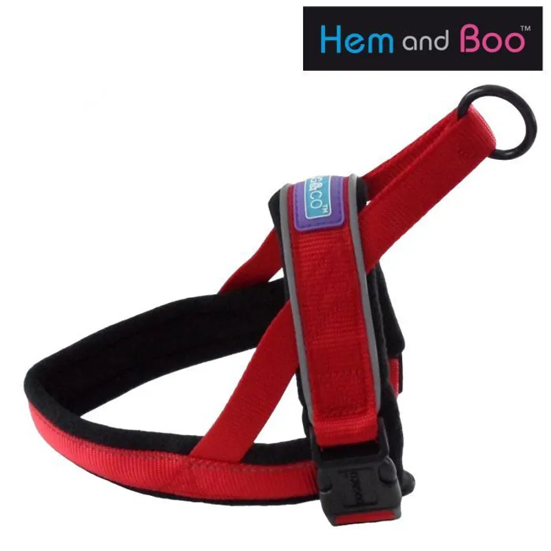 Hem and Boo PR Harness - Red-1