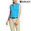 Ariat Womens Prix 2.0 Sleeveless Polo - Nautilus