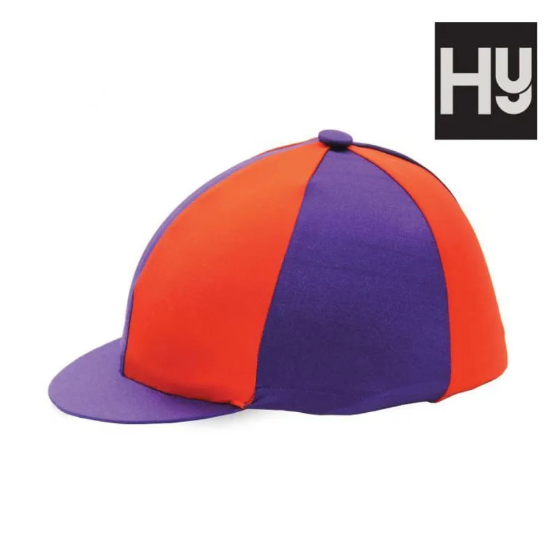 Hy Two Tone Lycra Silks - Purple/Red