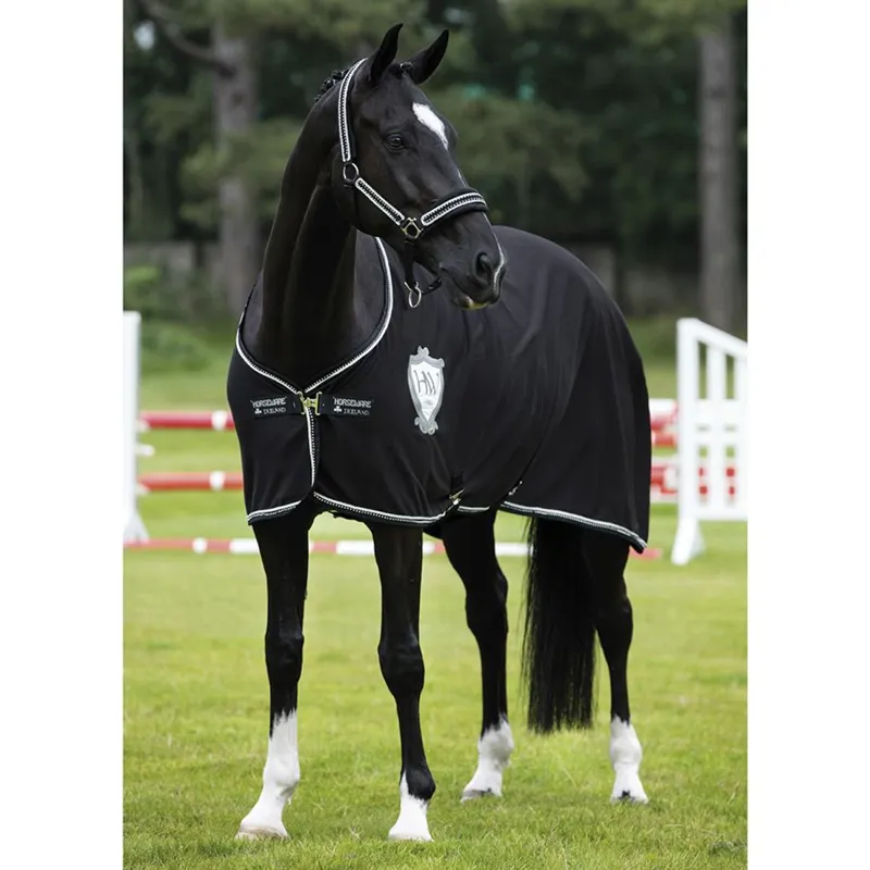 Horseware Rambo Diamante Cooler - Black/Black/Diamante