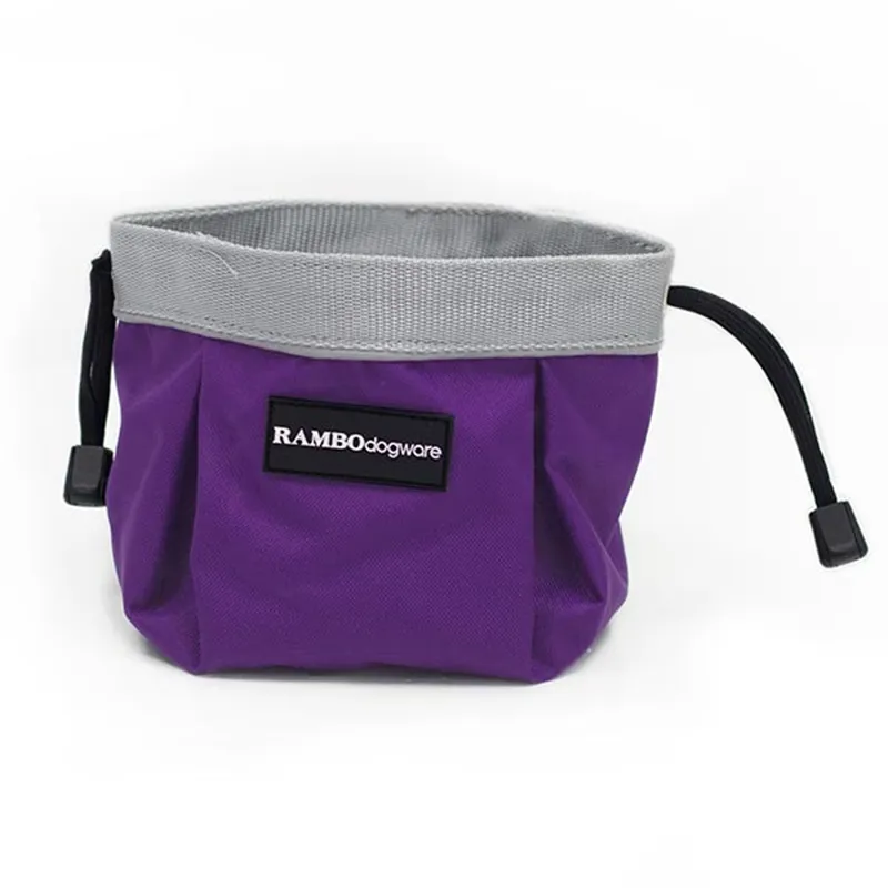 Horseware Rambo Dog Feed Bowl - Purple/Silver